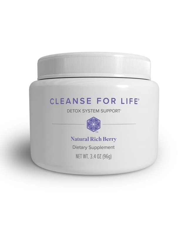 Cleanse for Life, Natural Rich Berry canister