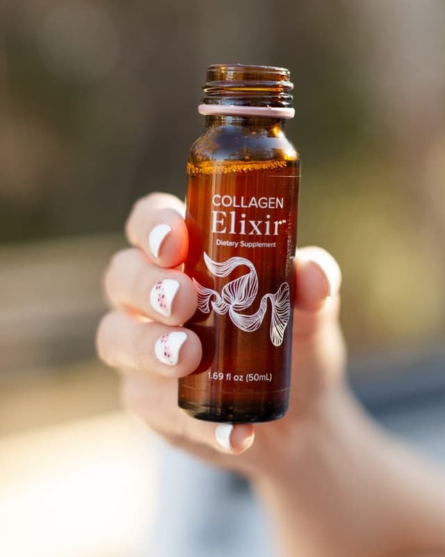 Collagen Elixir single-serve bottle