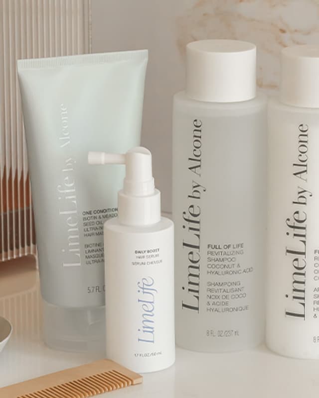 Full of Life shampoo and conditioner with Daily Boost hair serum