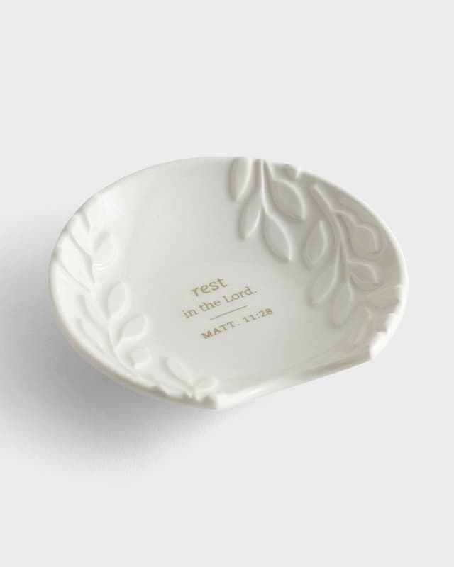 "Rest in the Lord" spoon rest