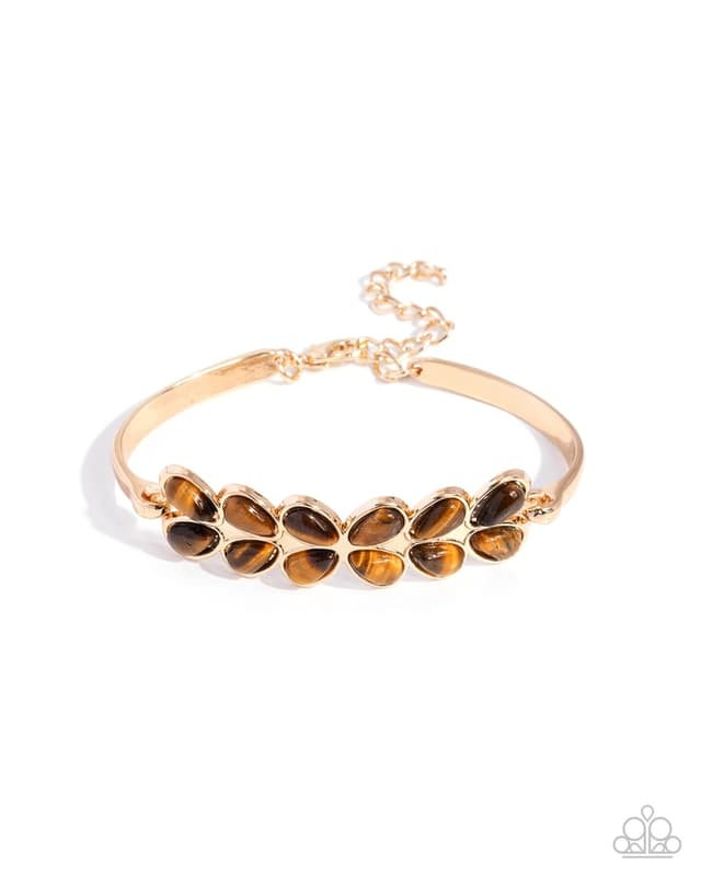 Leafy Life bracelet, brown ($8)