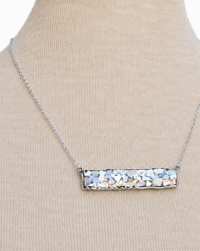 Unearthed Roman Glass Necklace
