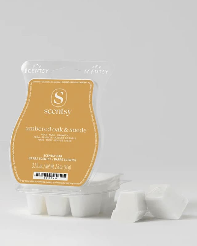 Ambered Oak & Suede Scentsy Bar