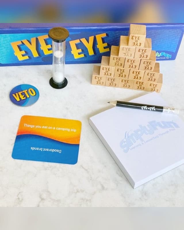 Eye to Eye family question game