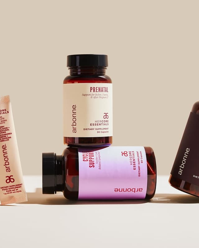 Arbonne HerCore Essentials women's wellness supplements