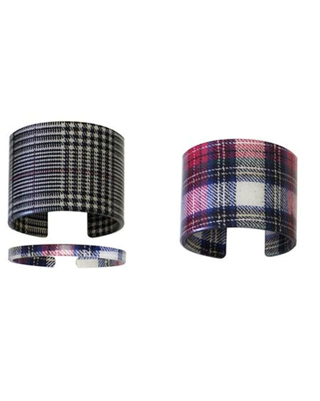 Mad for Plaid cuffs