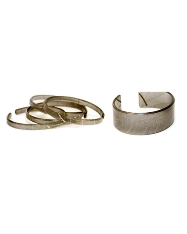 Leaves collection bangles and cuff