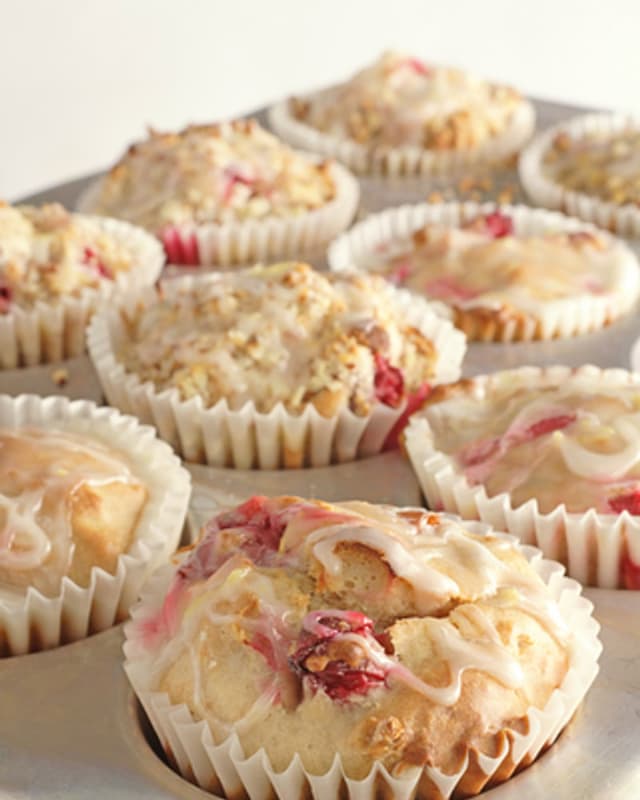 Cranberry muffins made from a Country Gourmet Home mix