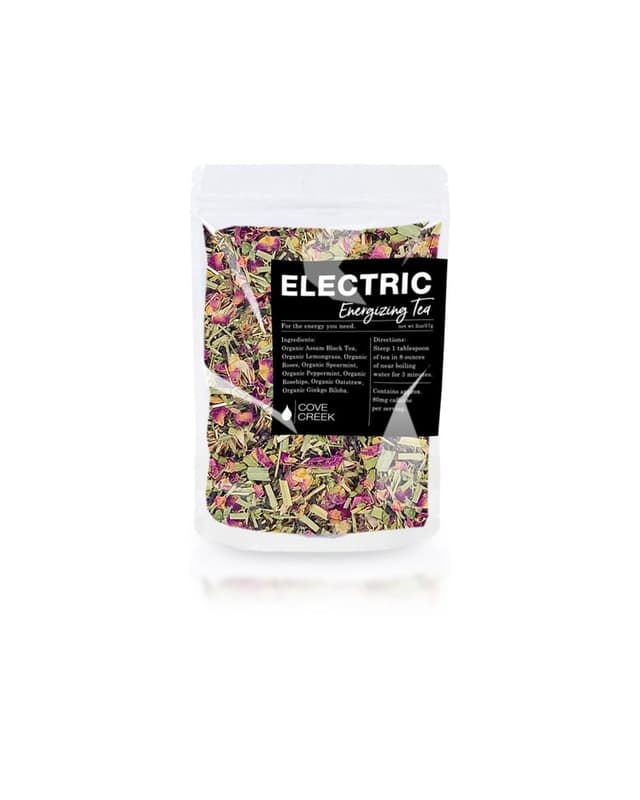 Electric energizing loose-leaf tea