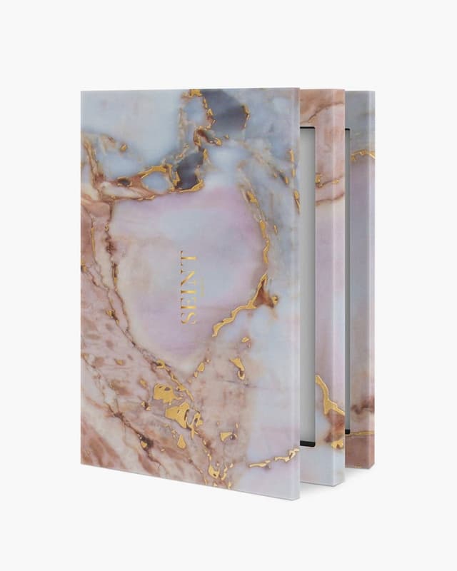 Palette 12 refillable compact in marble
