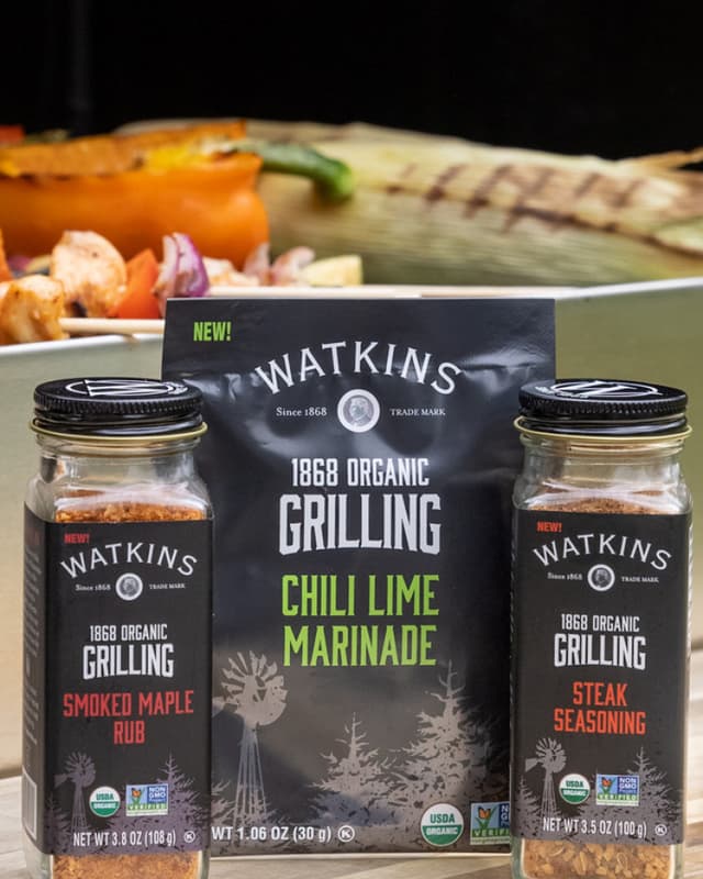 1868 Organic Grilling rubs and chili lime marinade