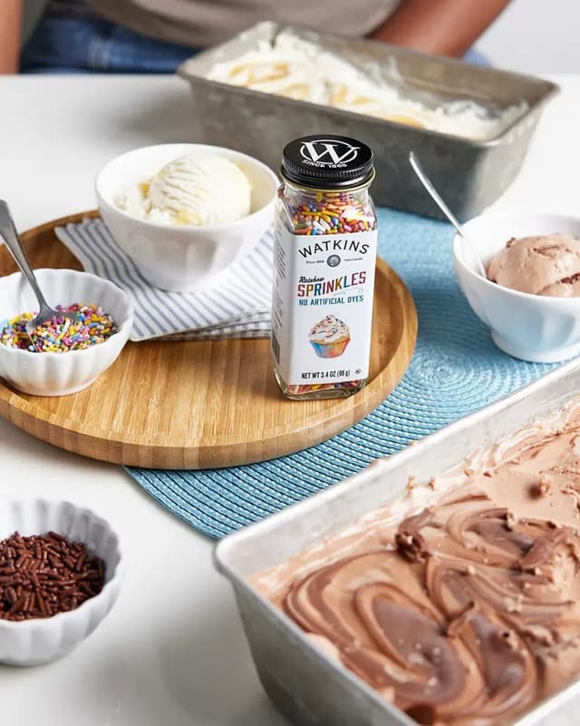 Rainbow Sprinkles with no artificial dyes