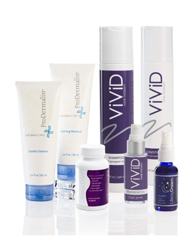 ProDermalin and ViViD hair care products