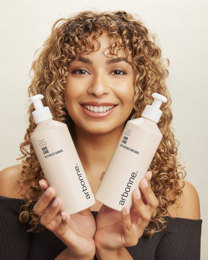 Arbonne Restorative Shampoo and Replenishing Conditioner