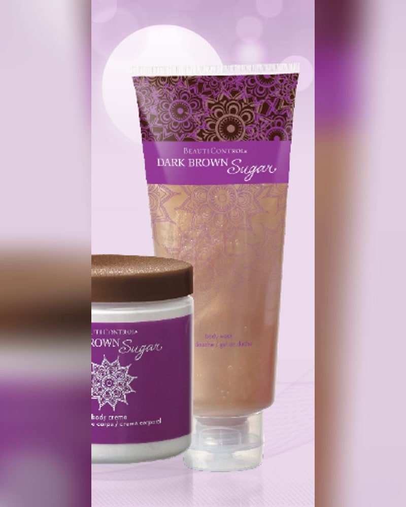 Dark Brown Sugar body creme and body wash