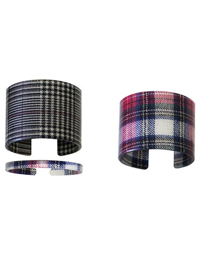 Mad for Plaid cuffs