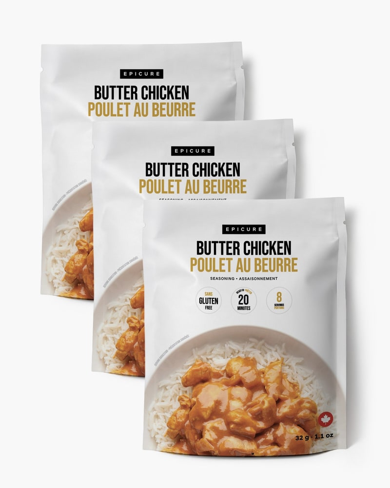 Butter Chicken seasoning, 3-pack