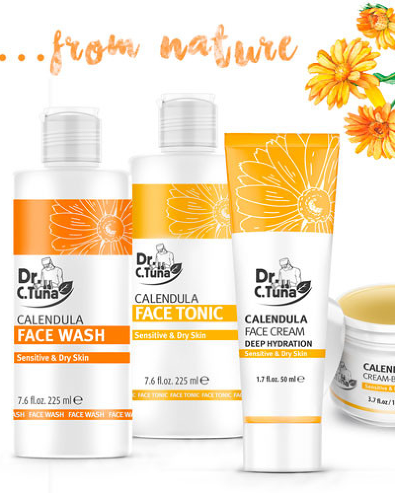 Dr. C. Tuna Calendula skin care set