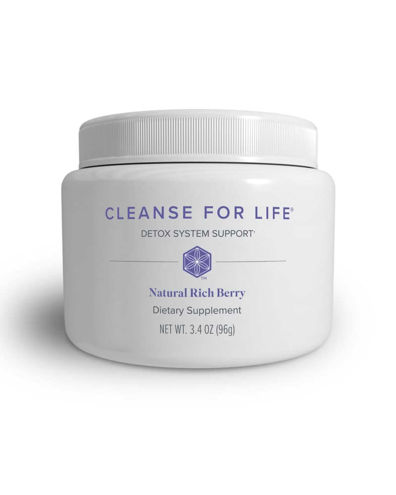 Cleanse for Life, Natural Rich Berry canister