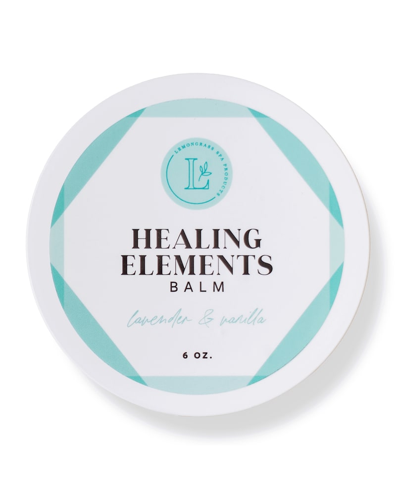 Healing Elements Balm, lavender and vanilla, 6 oz