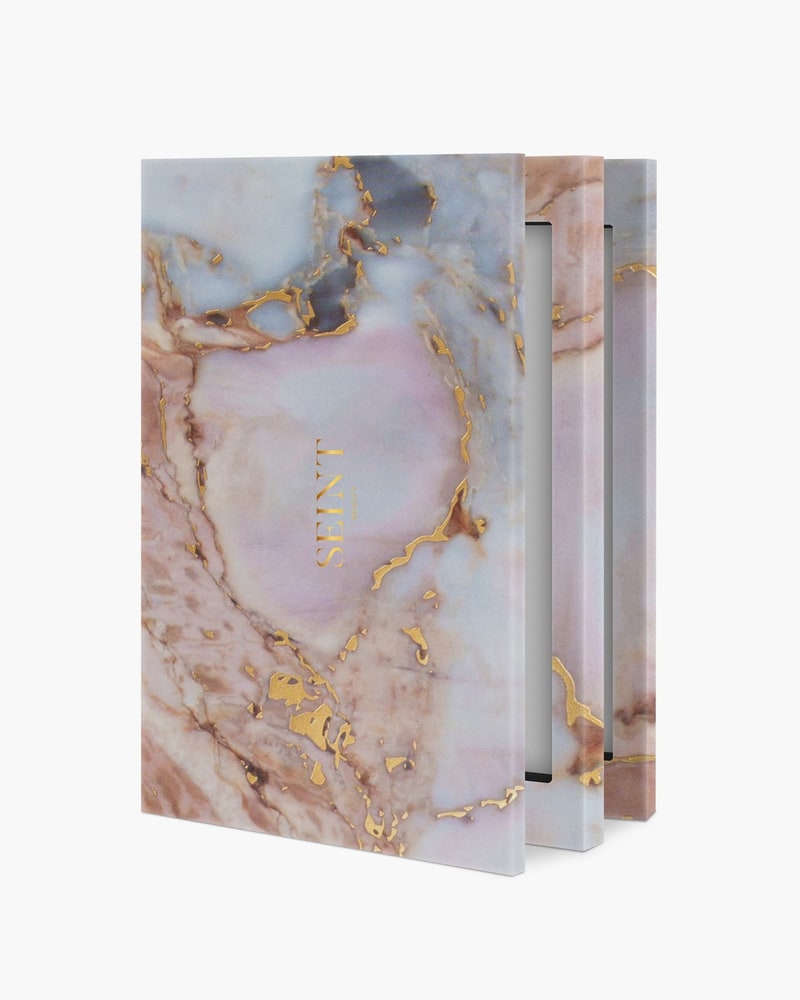 Palette 12 refillable compact in marble