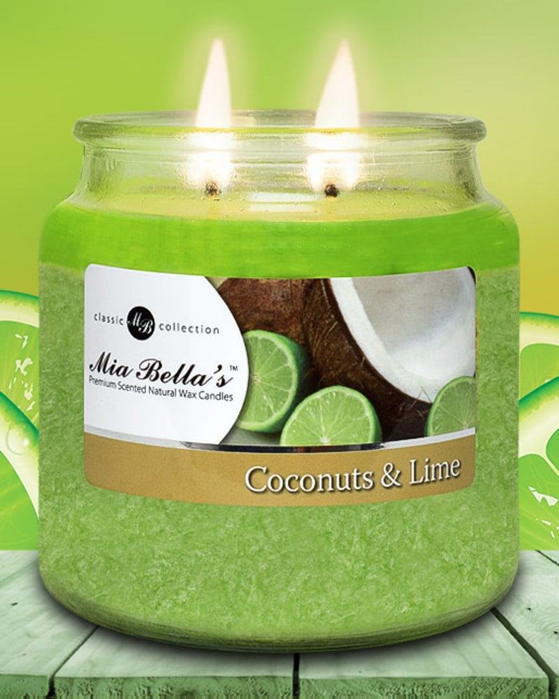 Coconuts & Lime jar candle