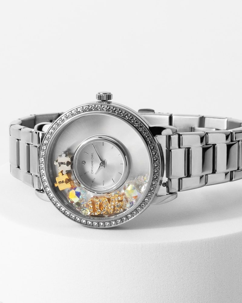 Signature Living Locket watch with floating charms