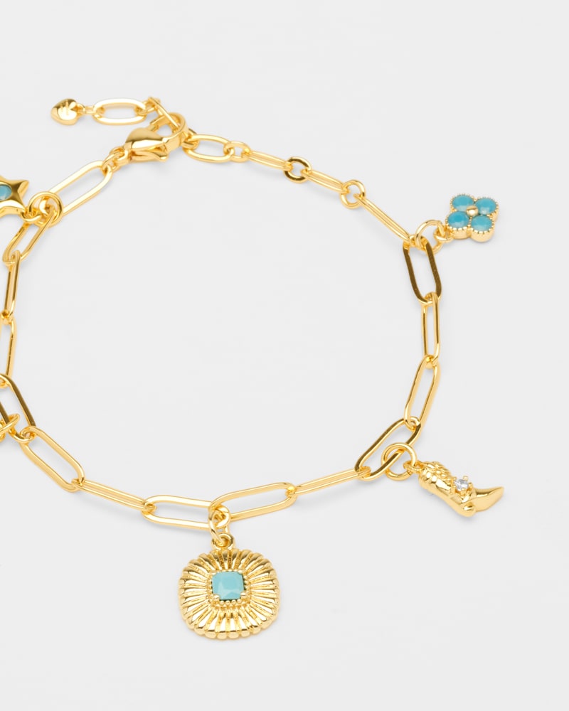 Wild Hearts charm bracelet