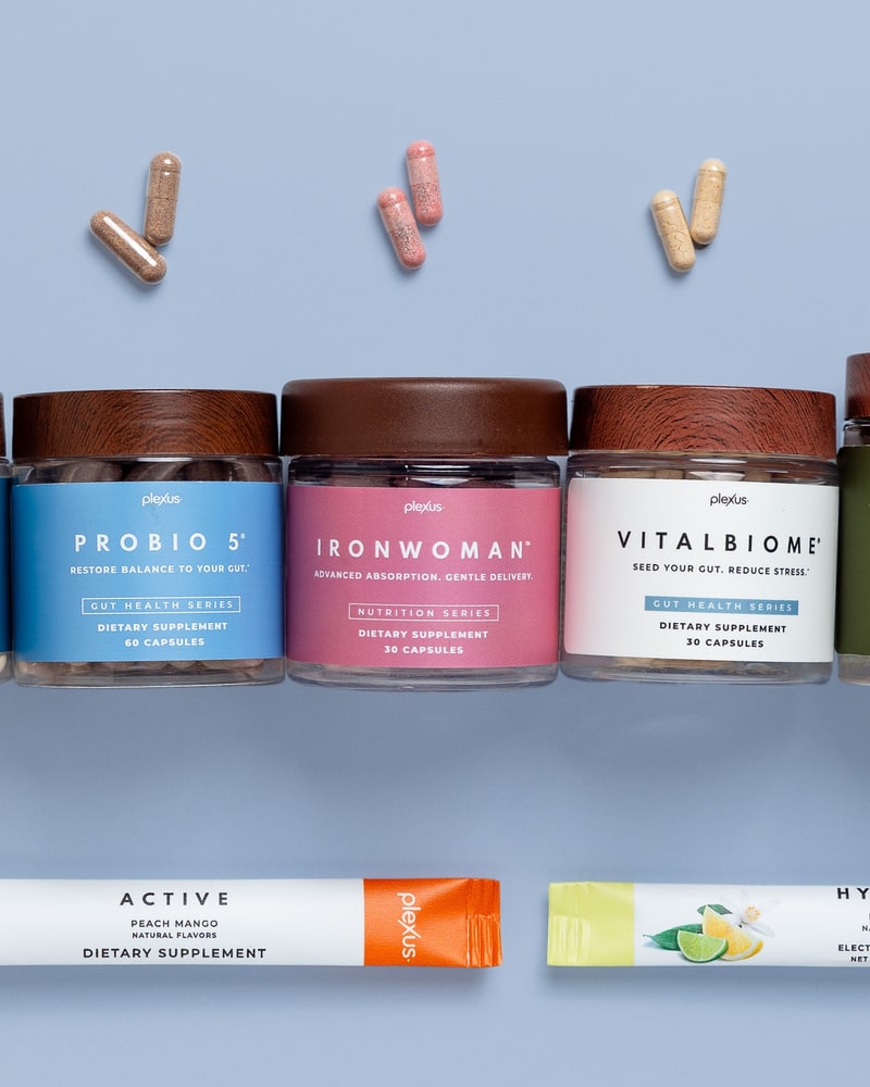 ProBio 5, Ironwoman and VitalBiome supplements