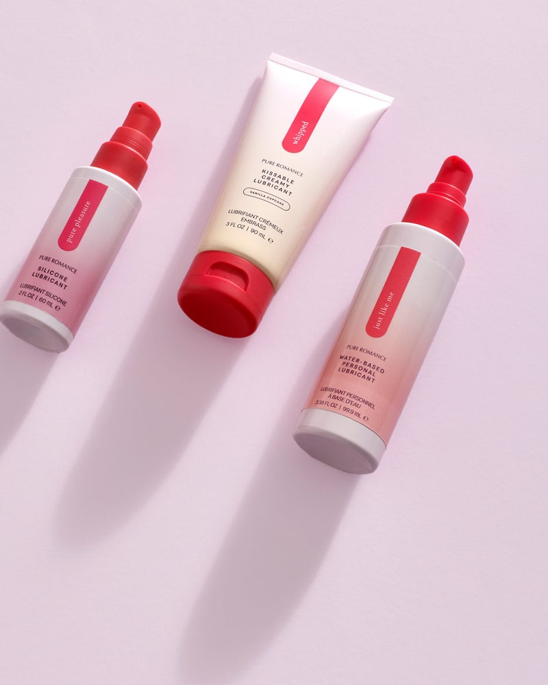 Water-based, silicone and creamy personal lubricants