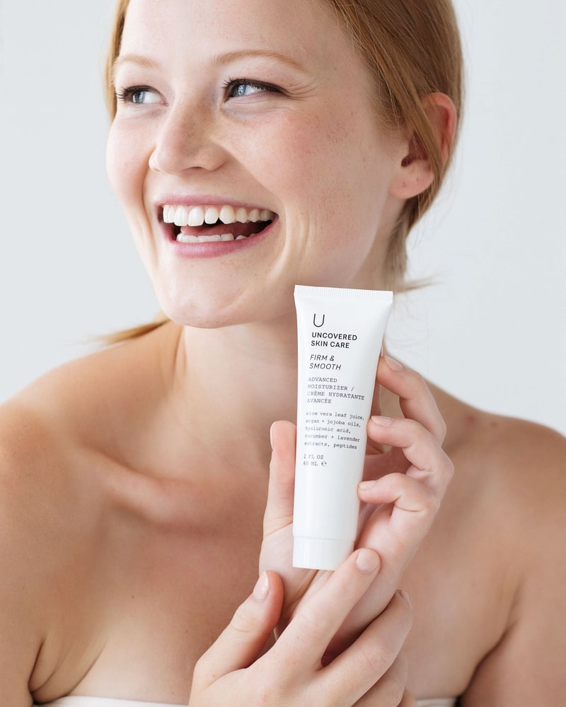 Uncovered Skin Care Firm & Smooth moisturizer
