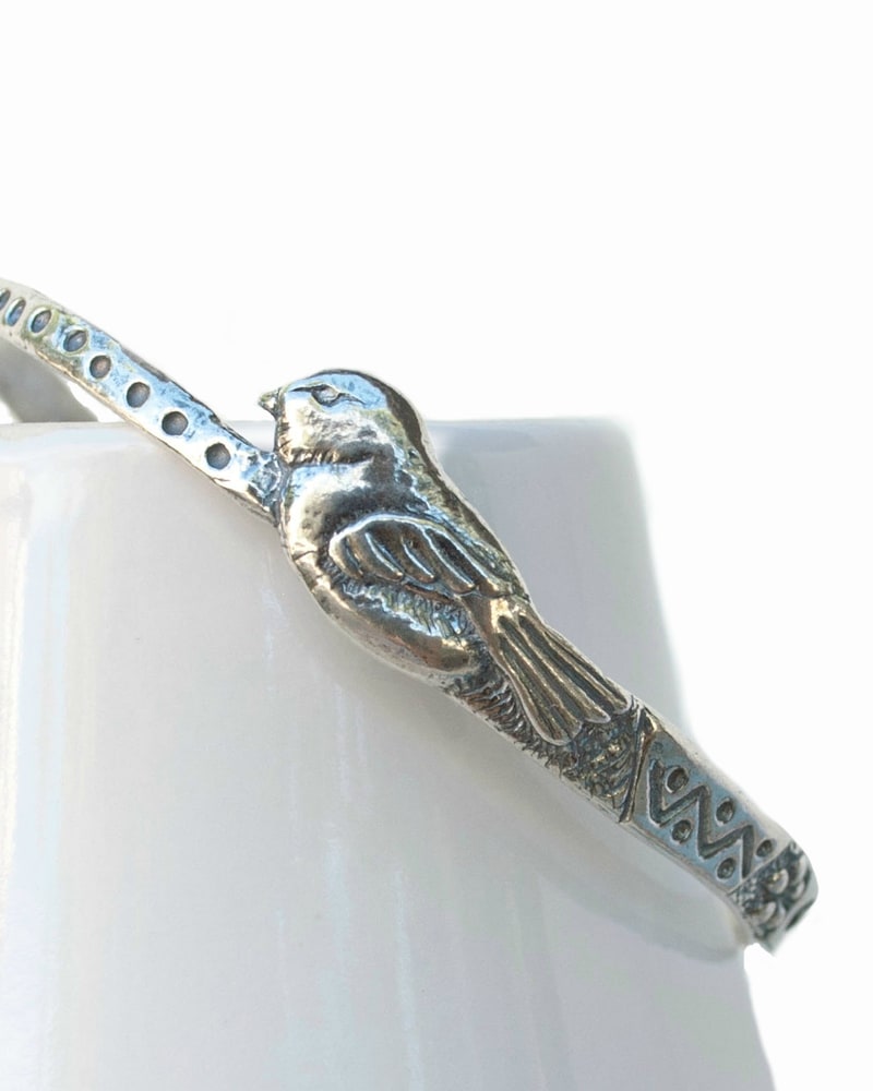 Birdie Bangle Bracelet