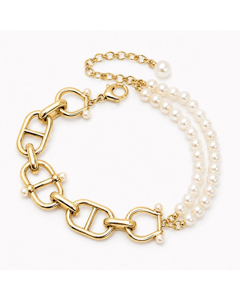 Ruby Claire Bracelet, Golden