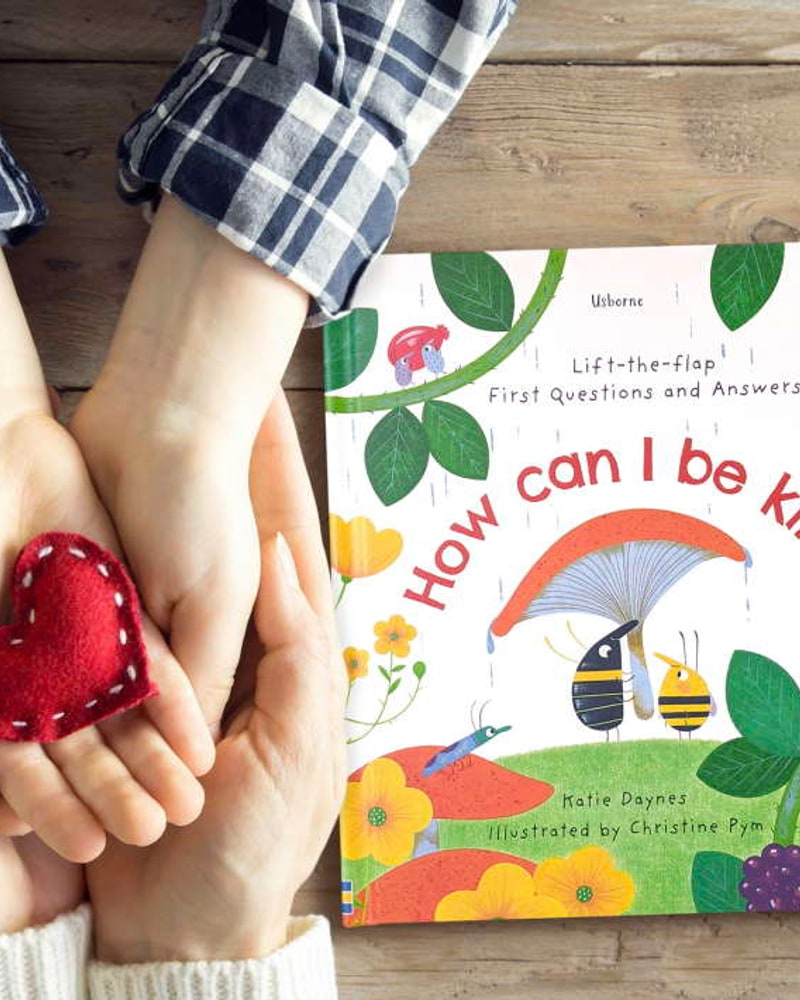 Usborne lift-the-flap book How Can I Be Kind?