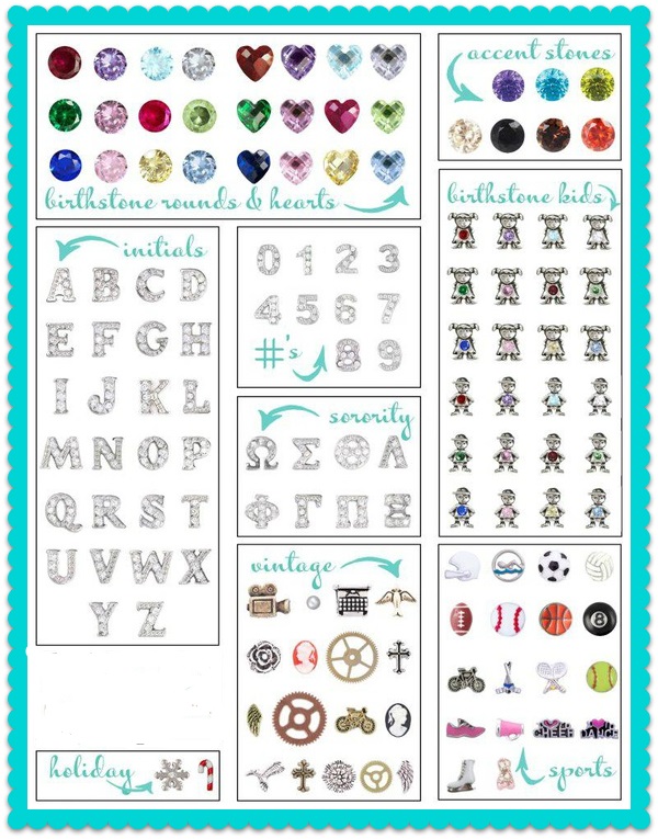 Origami Owl Chain Length Chart